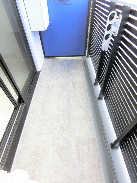 S-RESIDENCE谷町五丁目のバルコニー