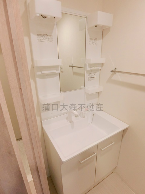 リビオン大森の洗面所|洗面脱衣所　独立洗面台　
