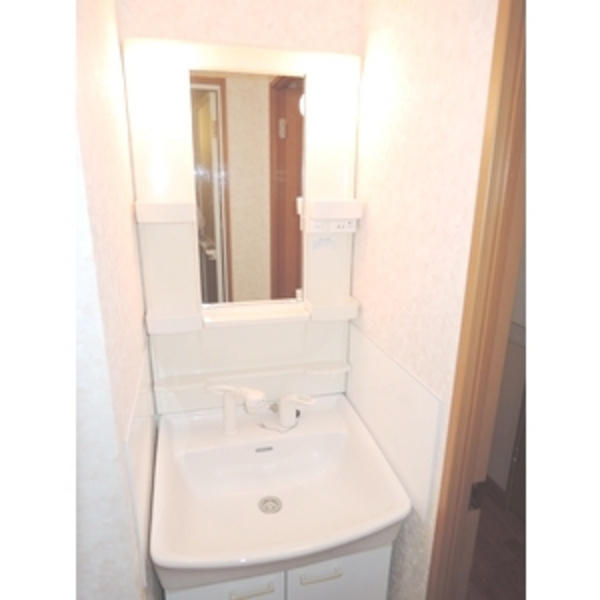 サンタバレーの洗面所