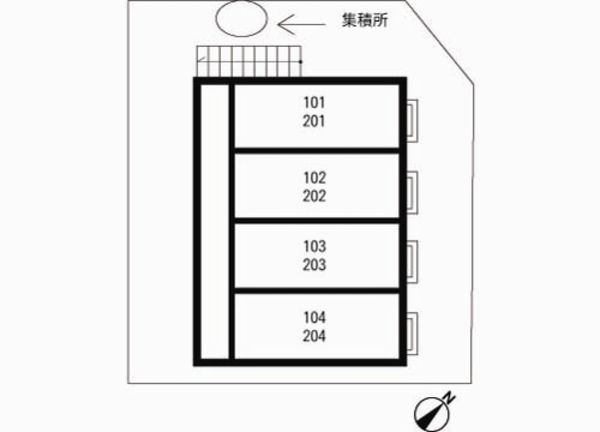 エルマーナ瑞江の外観