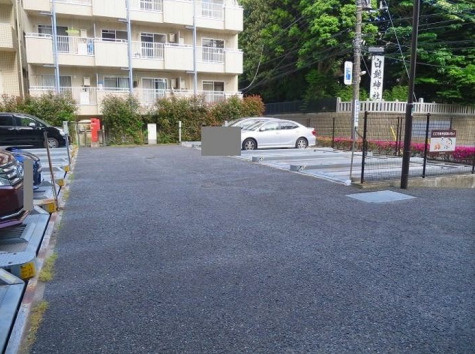 グランディス新八柱の駐車場