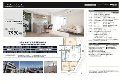 【その他】 | ベルハイム西荻窪第３　仲介手数料無料＋40万円現金プレゼント中