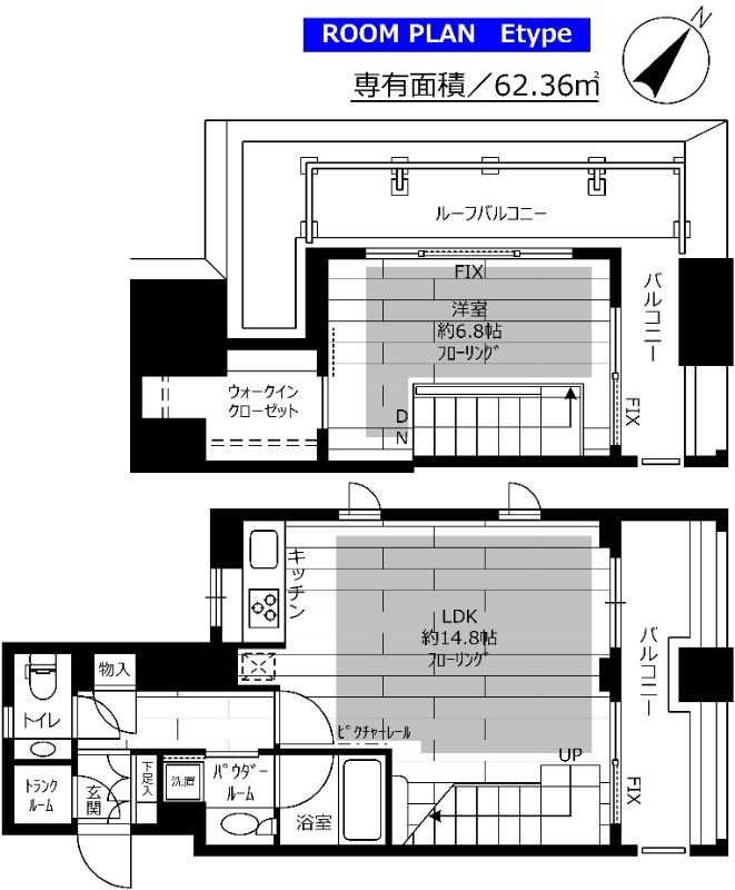 ステージグランデ新川の間取り
