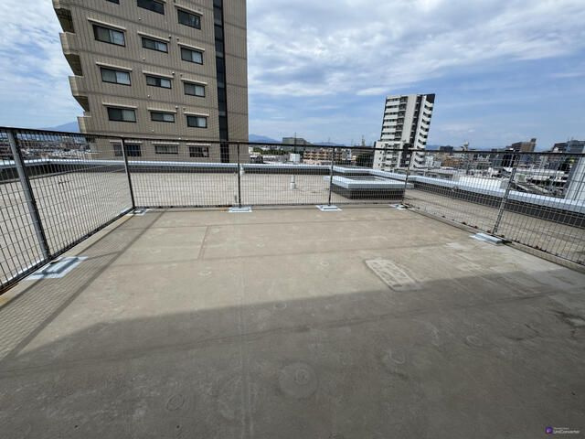 丸正鹿沼台マンションのバルコニー
