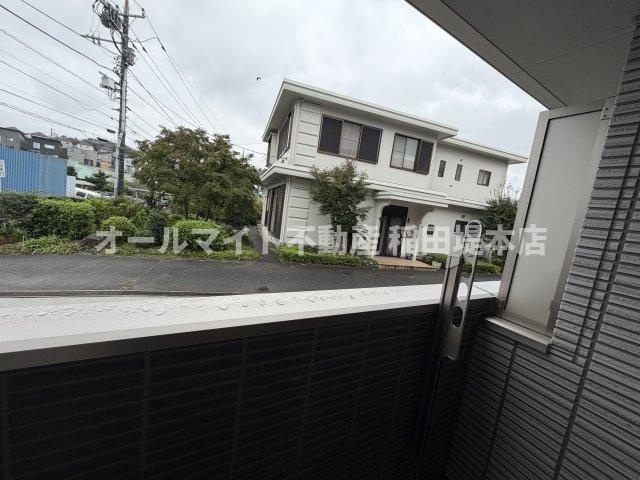 稲城市坂浜のアパートの展望