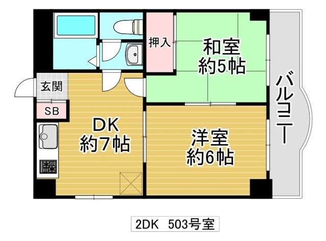 グランド・パレスジュイレーの間取り