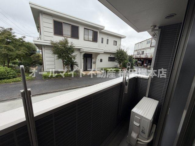 稲城市坂浜のアパートの展望