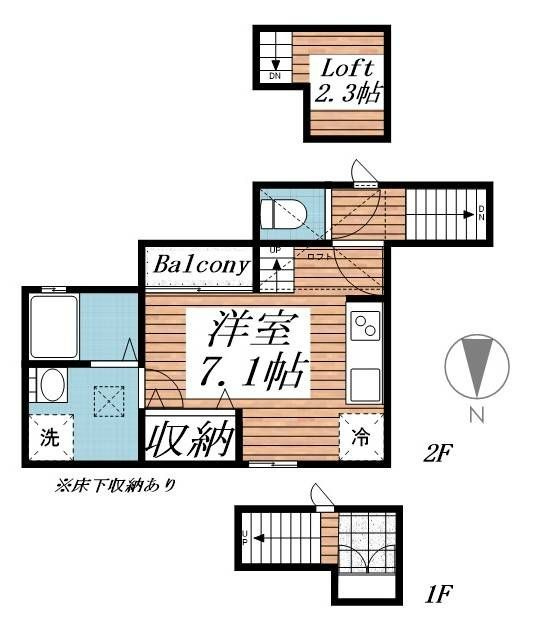ヒルズ３６９の間取り
