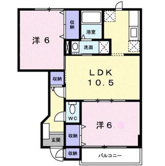 【間取り】 | マリアージュ壱番館