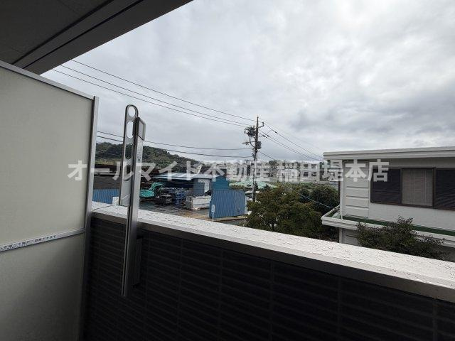 稲城市坂浜のアパートの展望