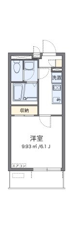 クレイノスペランツァⅠ号館の間取り|代表的な間取のため実際の間取とは異なる場合があります