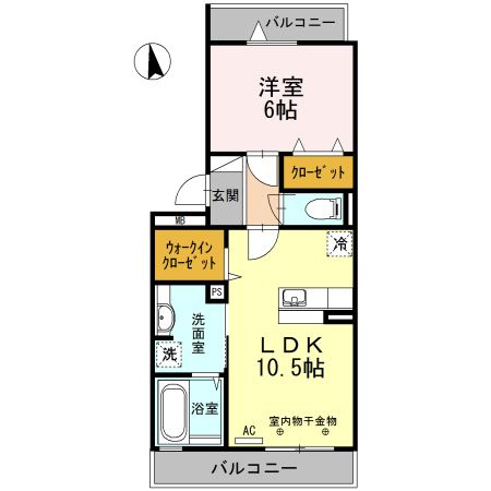 Casa FeliceⅠの間取り