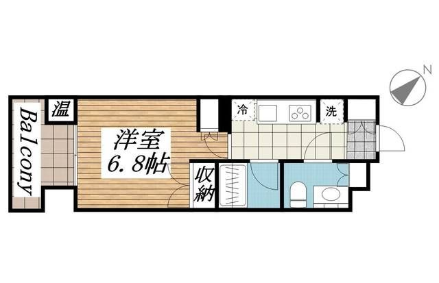 マイネシュロッス四谷の間取り
