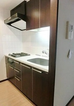 千代田区岩本町１丁目の賃貸マンションのキッチン