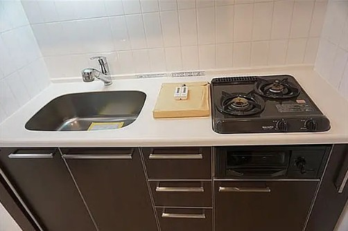 千代田区岩本町１丁目の賃貸マンションのキッチン