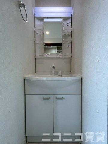 【独立洗面台】 | ハーモニーテラス練馬春日町Ⅱ | 別号室イメージの為、現状を優先致します。