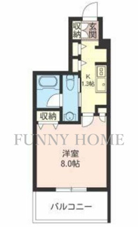 【間取り】 | エスティメゾン三軒茶屋ＩＩ