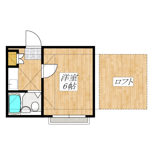 第5メゾン稲垣の間取り|間取図です♪