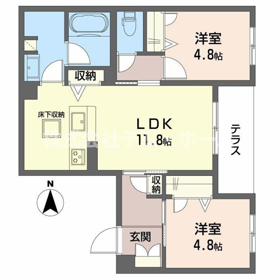 【間取り】 | シャーメゾン大晶