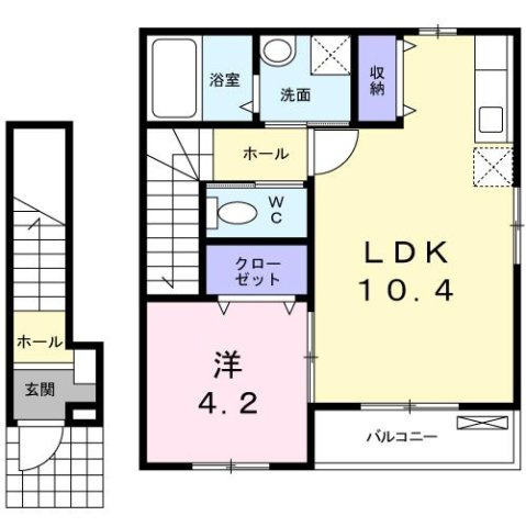 カレントの間取り