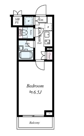ルーブル中野弥生町の間取り|間取りです。