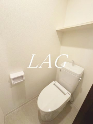 【トイレ】 | リバーベルのぎく野(E-214) | トイレです。