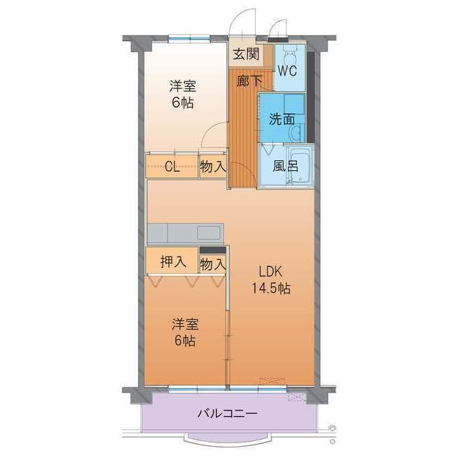 ハートフル　ARAYAの間取り