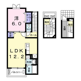 【間取り】 | アルコバレノ