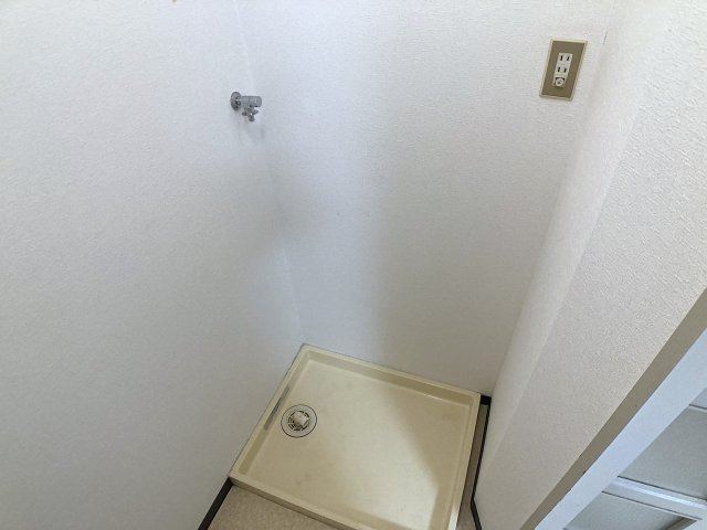 神戸市兵庫区水木通１丁目の賃貸マンションの洗面所|室内洗濯機置き場を完備