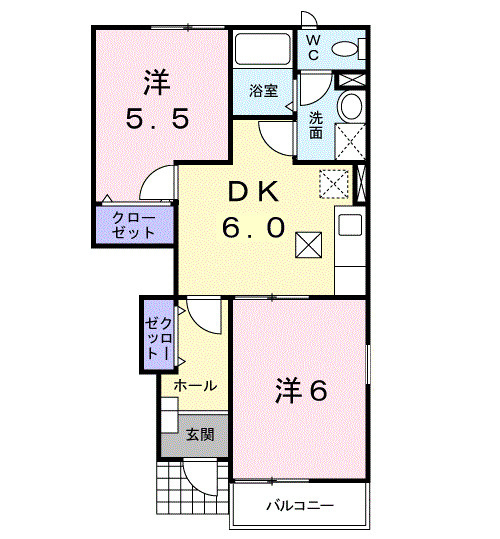 1F：2DK