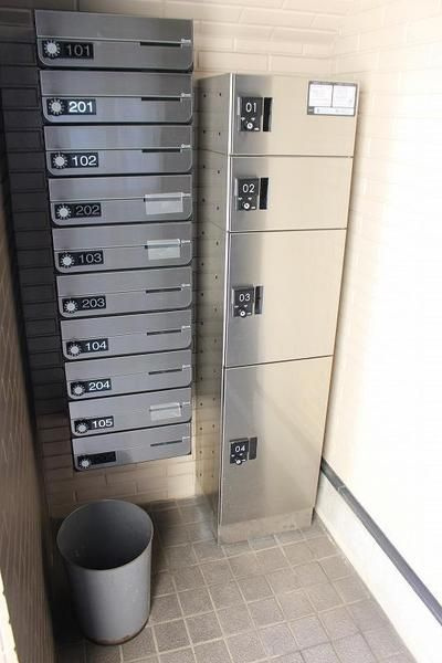 ライズ西篠崎のセキュリティ|ライズ西篠崎　下駄箱(^O^)／