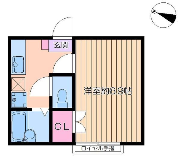 ライズ西篠崎の間取り|ライズ西篠崎　玄関(^O^)／