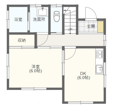 中古一戸建て　さいたま市見沼区の間取り|１F間取