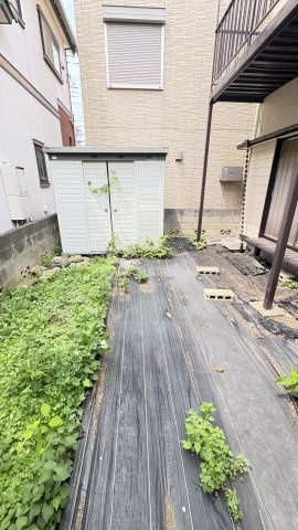 中古一戸建て　さいたま市見沼区新堤の庭