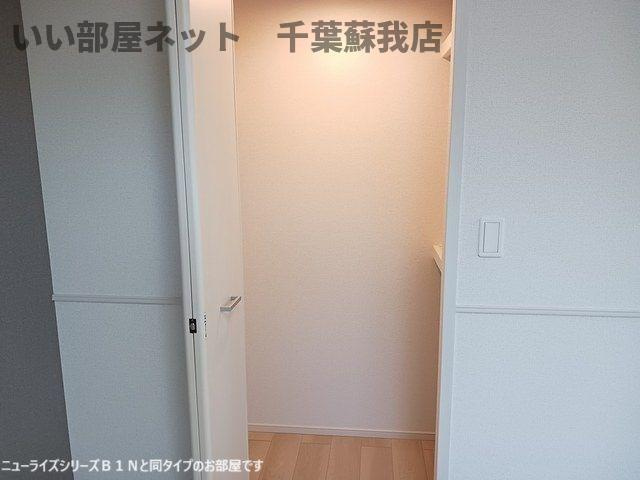 セレスティア　ブルーの収納|収納のためのスペースです
