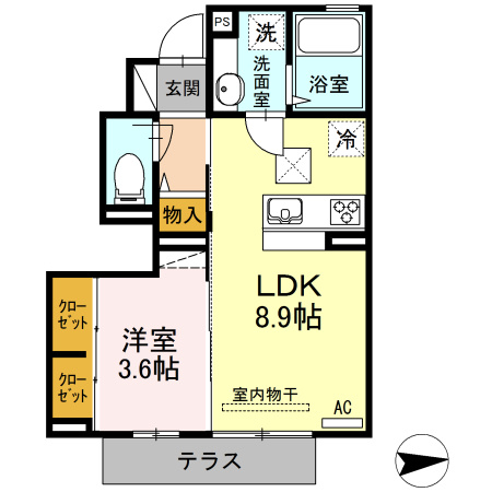 シュトラールの間取り