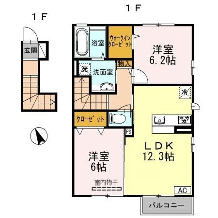 グランツの間取り