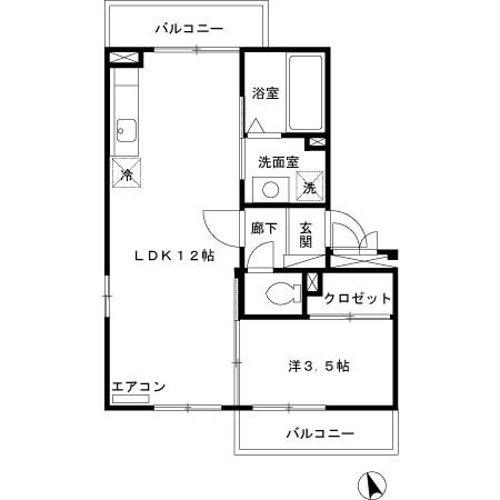 グリーンパークの間取り
