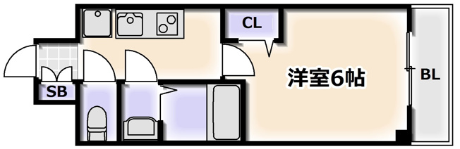 【間取り】 | ファステート難波ラグジュ