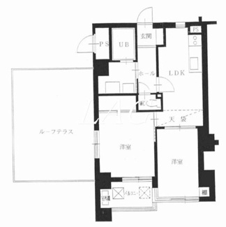 【間取り】 | 丸正鹿沼台マンション | 間取りです。