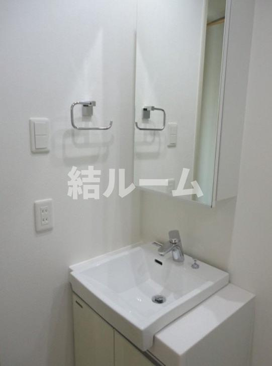 板橋区双葉町の賃貸マンションの洗面所