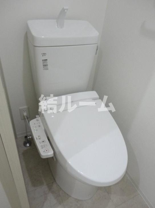 板橋区双葉町の賃貸マンションのトイレ