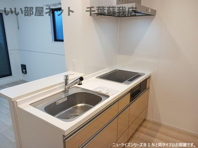 セレスティア　ブルーのキッチン|キッチンです
