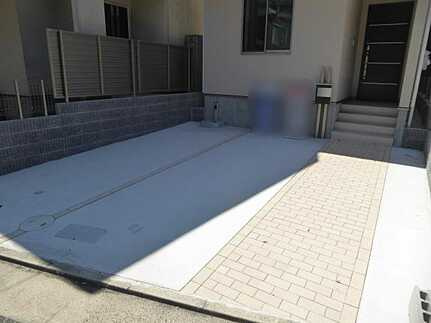 安佐北区口田４丁目の駐車場