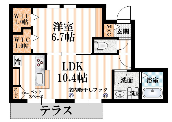 Ｒｅｖｅｕｒ　ＭａｉｓｏｎⅠの間取り