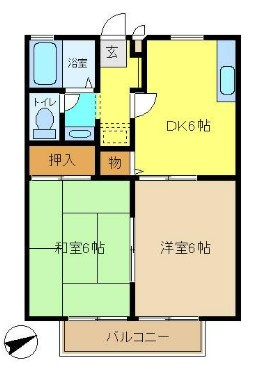 【間取り】 | ハイツグリーンパーク