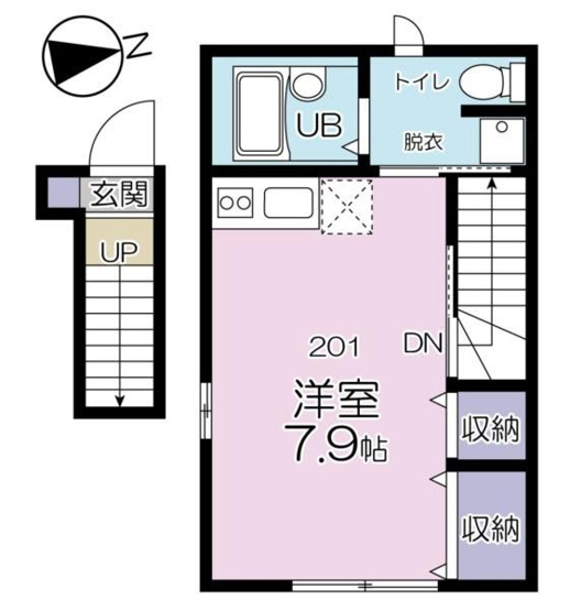 【間取り】 | エスパーダ下高井戸