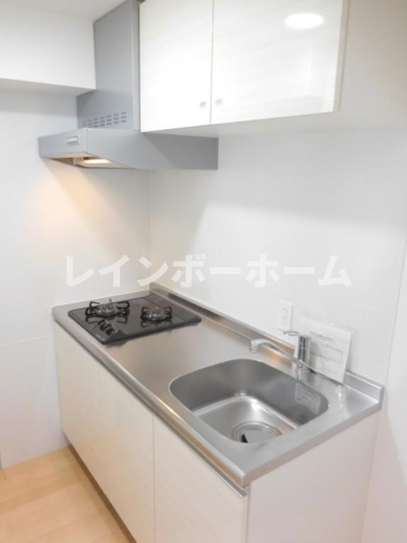 Chambre Hidemi Ⅱ仲介手数料（賃料の1.10ヵ月）の50％OFF対象物件！のキッチン|きれいなキッチンです