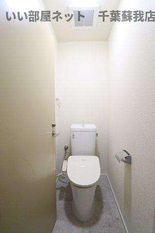 サンウィング稲荷町のトイレ|トイレもきれいです