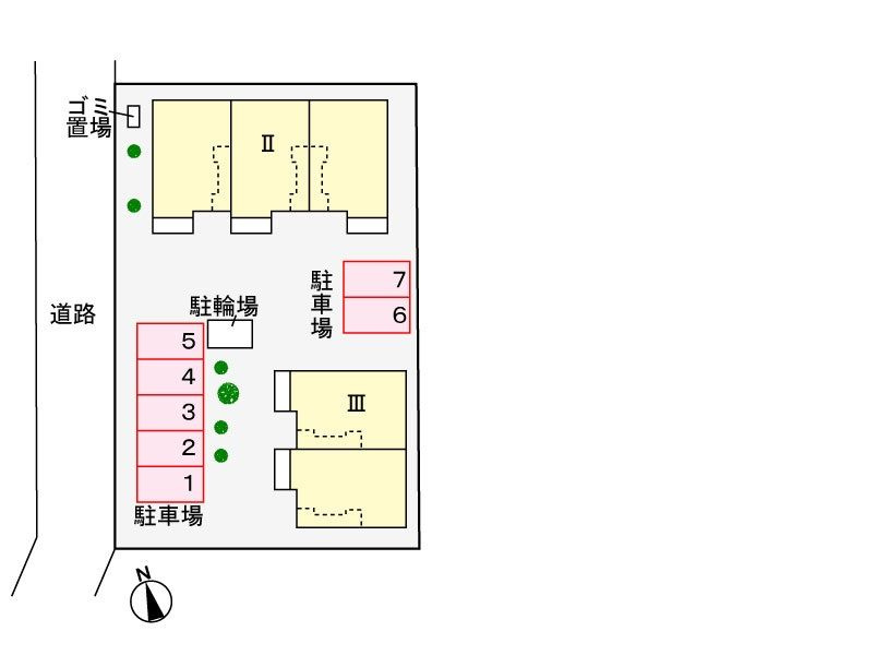 クレッシェンドⅡの区画図